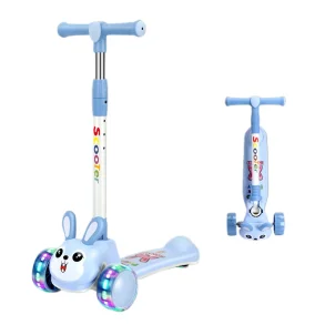 Brne lbehjul med LED-hjul - Bl