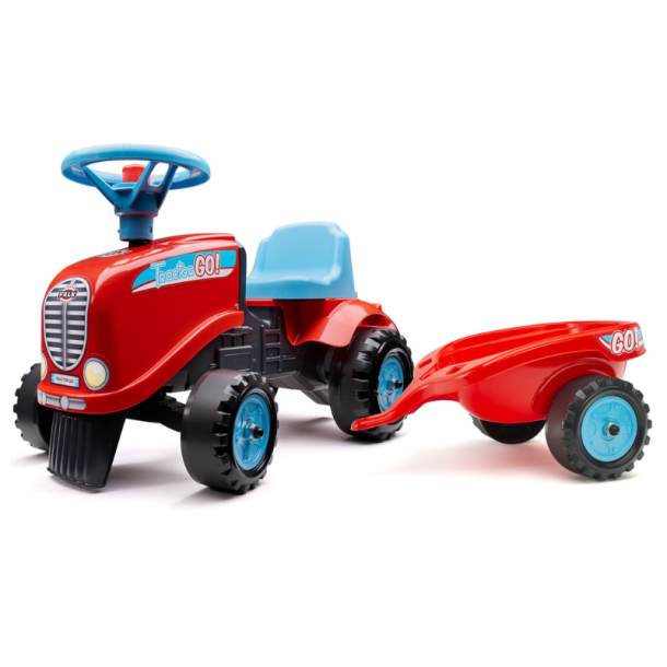 Falk Tractor Go! G�bil med Trailer