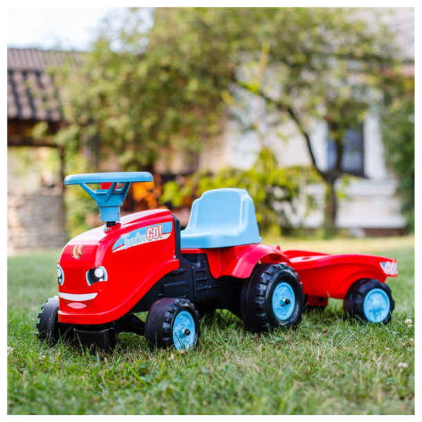 Falk Tractor Go! G�bil med Trailer