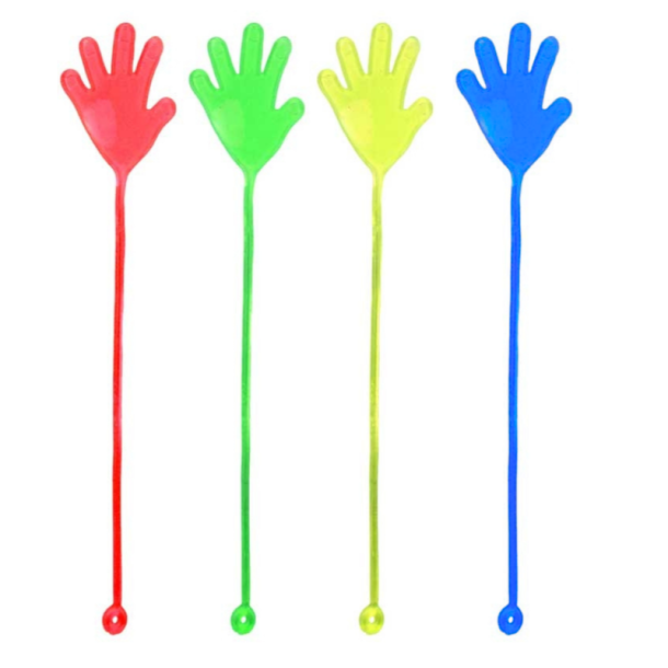 Sticky h�nd 6 cm med stretch � assorterede farver