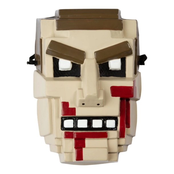 Zombie Maske Pixel Style