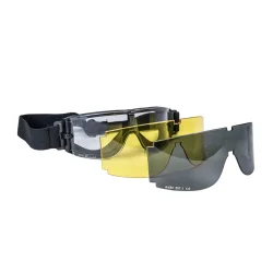 Strike System Goggles EP-01 med 3 glas