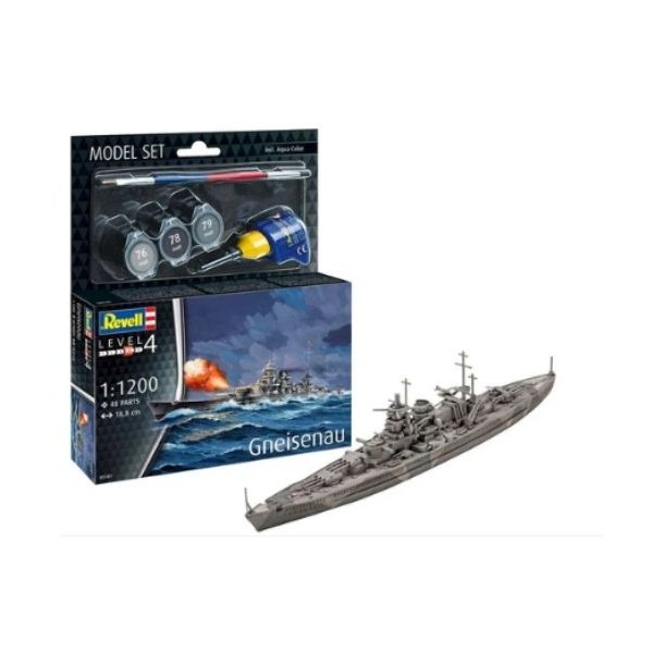 REVELL Model Set Gneisenau 1:1200