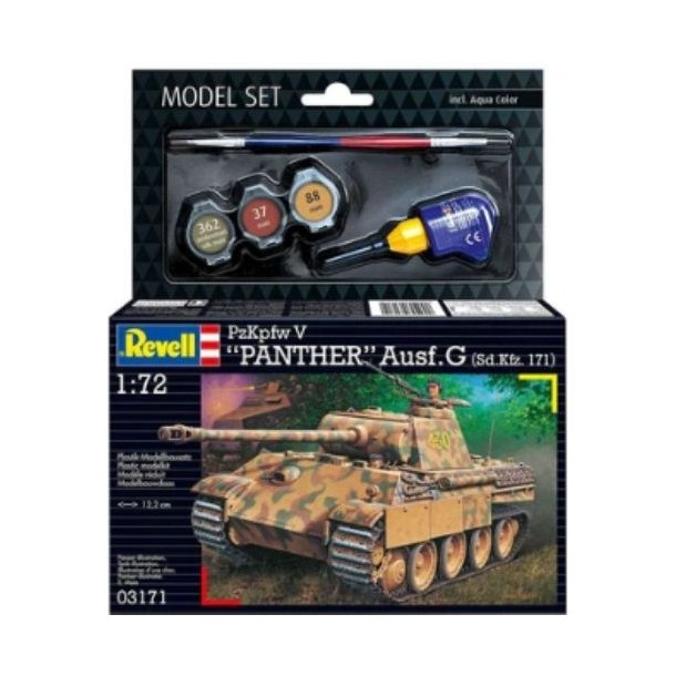 REVELL Model Set Panther Ausf. G 1:72