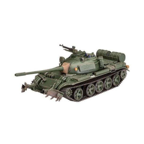 REVELL Model Set T-55A/AM w/KMT-6/EMT-5 Mine Plough 1:72