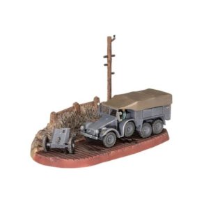 REVELL Model Set Krupp Protze KFZ 69 with 3,7cm Pak 1:76