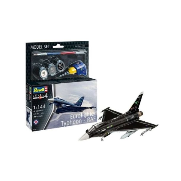 REVELL Model Set Eurofighter Typhoon - RAF 1:144