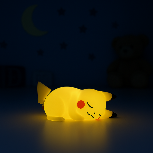 Pikachu Natlampe  Bld LED Brnelampe