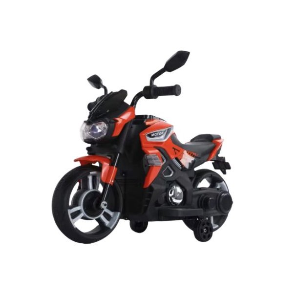 Elmotorcykel til brn 3+ - Rd