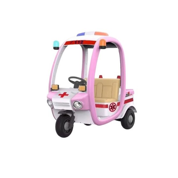 Ambulance Elbil - 3-hjulet El-kretj