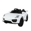 Elbil til B�rn - Porsche 911 Stil - 6V med Fjernbetjening (Hvid)