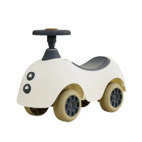 Barnvagn - Min Frsta Bil - Beige Vit