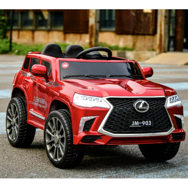 Lexus LX Elbil til Brn - 12V SUV med Lyd &amp; Lys