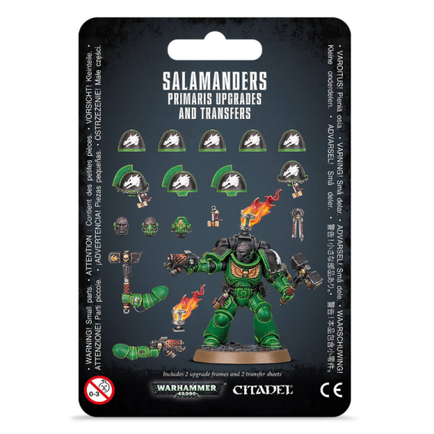 Warhammer 40K Salamanders Primaris Upgrades