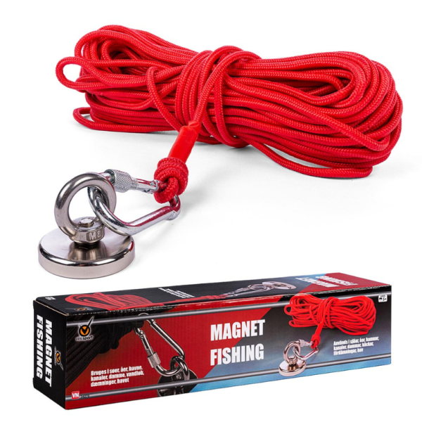 Fiskemagnet S�t 60 kg - 20 meter reb