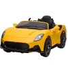 Elektrisk Brnesportsvogn JR-E20 (12V) Gul