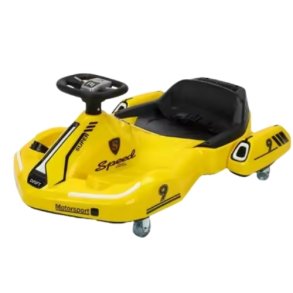 Elektrisk Brne Gokart CN-TJB2K1 (12V Driftbil) Gul