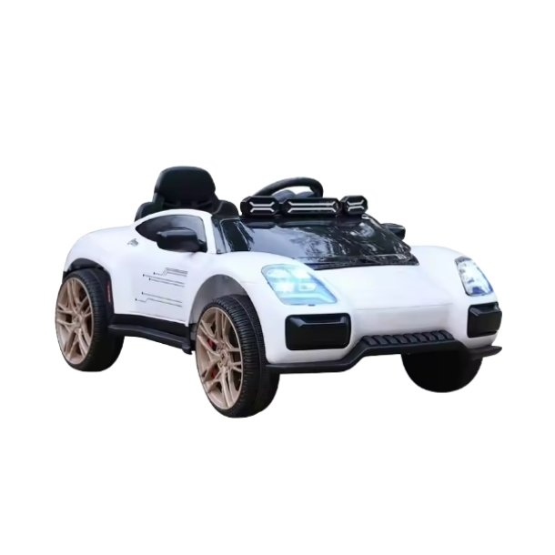 Elektrisk Brnesportsvogn DY-918 (Porsche-inspireret) Hvid