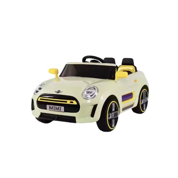 Elektrisk Brnebil (Mini Cooper-inspireret, 12V) Grn