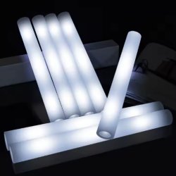LED Glow Foam Sticks (Skumlys, 3 modes)