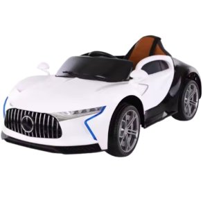 Elektrisk Sportsvogn 12V (Mercedes AMG-inspireret) Hvid