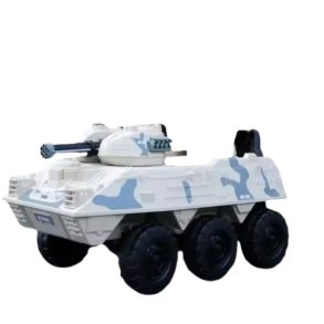 Elektrisk Brnetank 12V m. 6 Hjul & Fjernbetjening