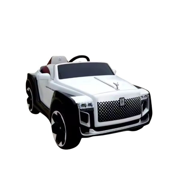 Elektrisk Børnebil 12V (Rolls-Royce-inspireret) Hvid