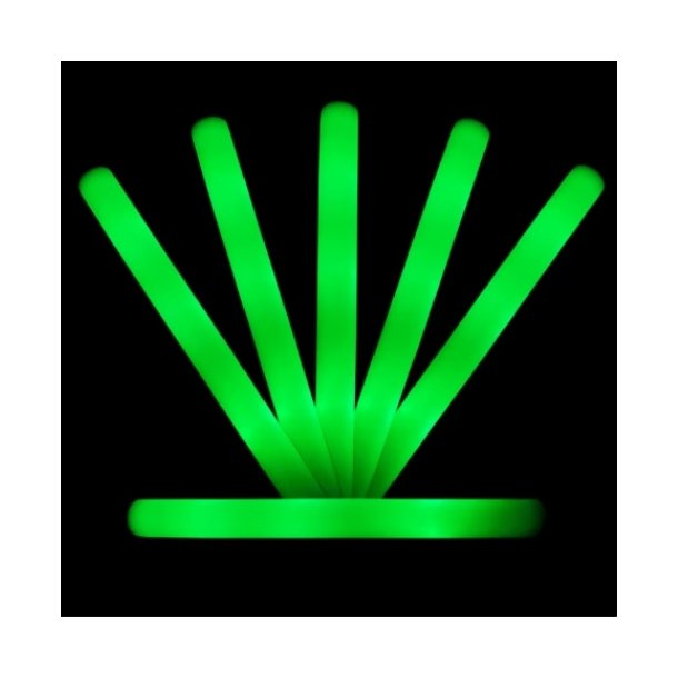 LED Glow Foam Sticks (Skumlys, 3 modes)