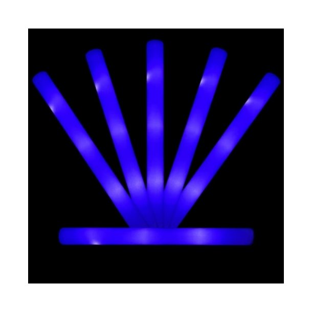 LED Glow Foam Sticks (Skumlys, 3 modes)
