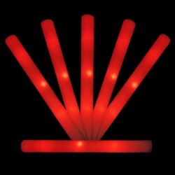 LED Glow Foam Sticks (Skumlys, 3 modes)