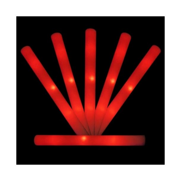 LED Glow Foam Sticks (Skumlys, 3 modes)