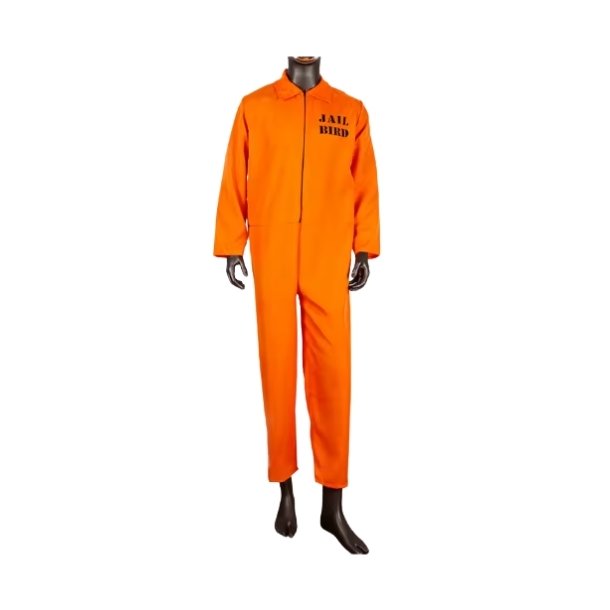 Fangedragt Kostume  Orange Jumpsuit til Halloween