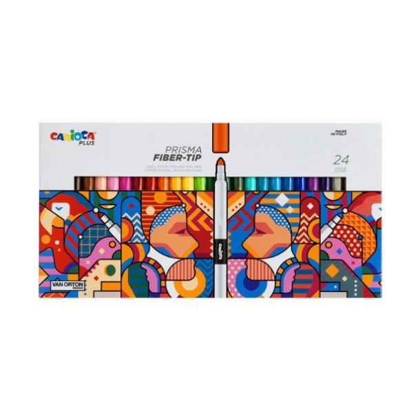 Carioca Plus Prisma tip 24 farver