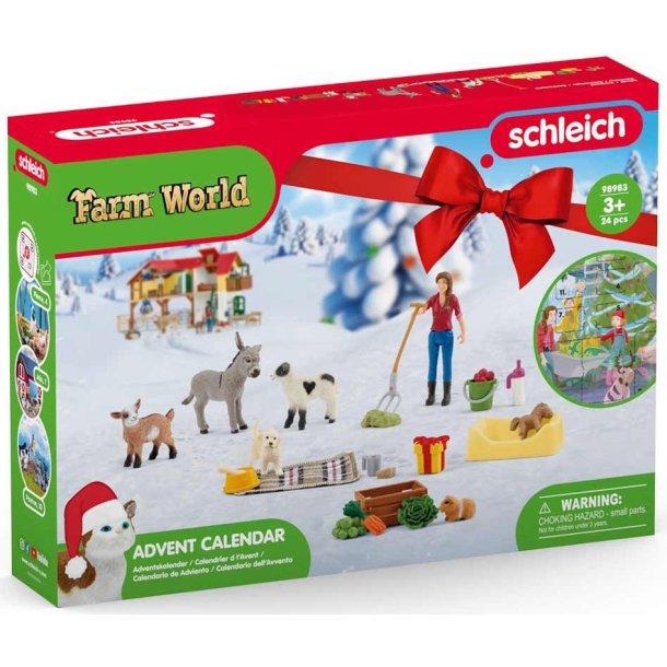 Schleich Farm World 2023 julekalender