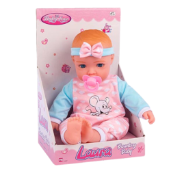 Laura Softbody Dukke 46 cm  med sut