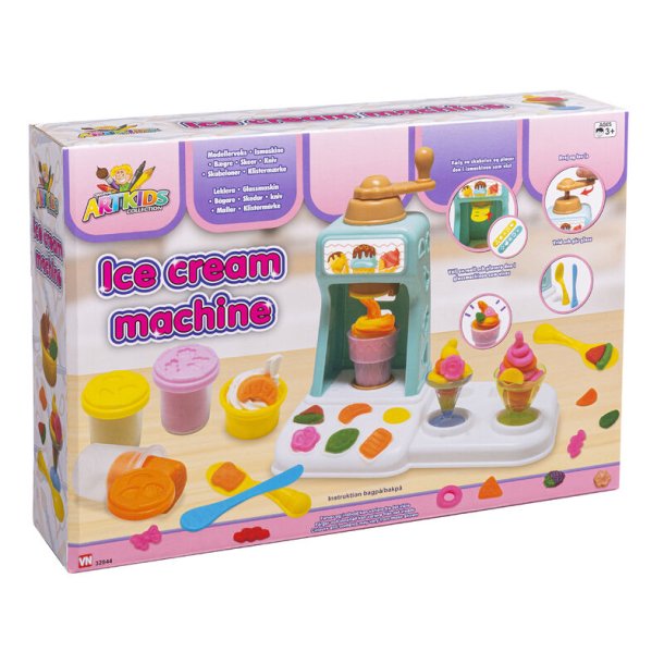 ARTKIDS Ismaskine  Modellervoksst med tilbehr
