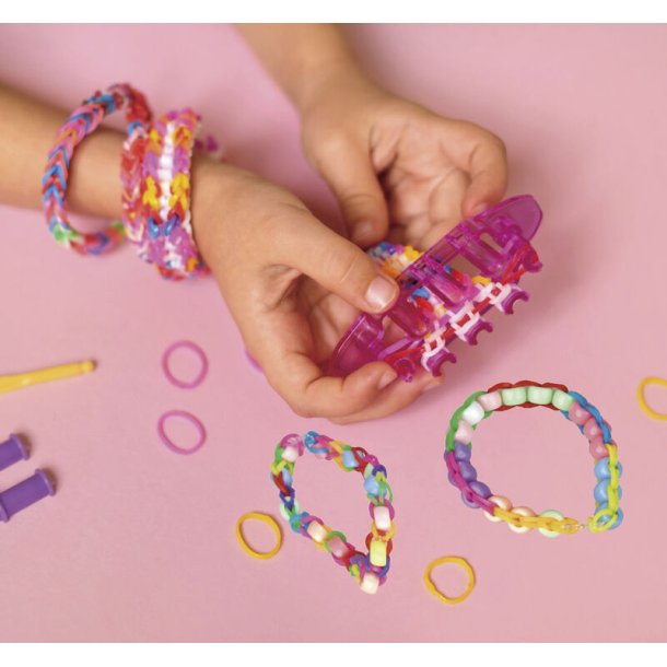 4-Girlz Loomies Beauty St  2400 looms i kuffert