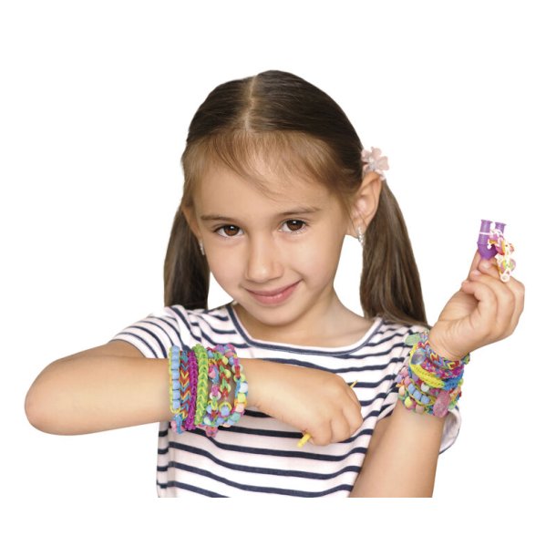 4-Girlz Loomies Beauty St  2400 looms i kuffert