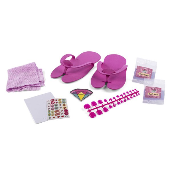 4-Girlz Bubble Fodspa  med lys og tilbehr