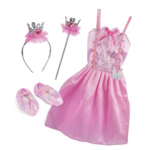 4-Girlz Prinsesse Ballerinas�t � kjole, sko og tilbeh�r