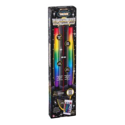 Twin RGB Neon Sticks  2 LED lysstnger 40 cm