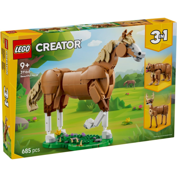LEGO Creator 31166  Smuk hest 3-i-1 byggest