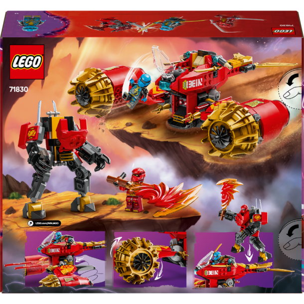 LEGO Ninjago 71830  Kais Mech Rider