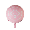 Folieboll Baby girl  rund 45 cm
