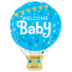 Folieballon Welcome Baby