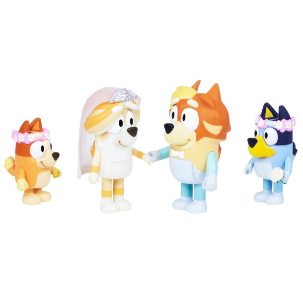 Bluey Bryllup figurst