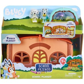 Bluey playset med figurer
