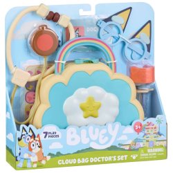 Bluey lgetaske med 7 dele