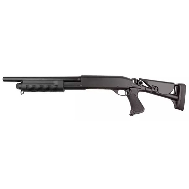 CM 353 Flex-Stock pumpgun - 3 skuds