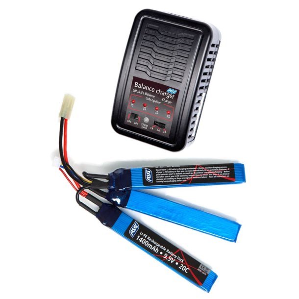  LiFe 9,9v 1400 mAh batteri pakke